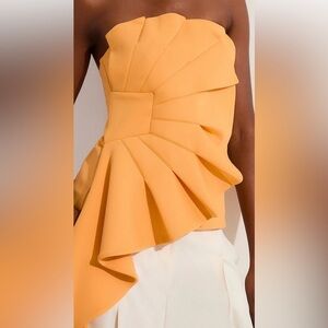 Elegant Yellow Women's Dress